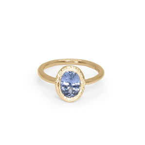 18K Smith Engagement Ring with 1.52ct Blue Sapphire Engagement Ring Page Sargisson 