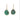 18K Faceted Emerald Bezel Earrings Earrings Page Sargisson Large 