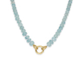 18k Strand Necklace with Aquamarine Necklaces Page Sargisson 